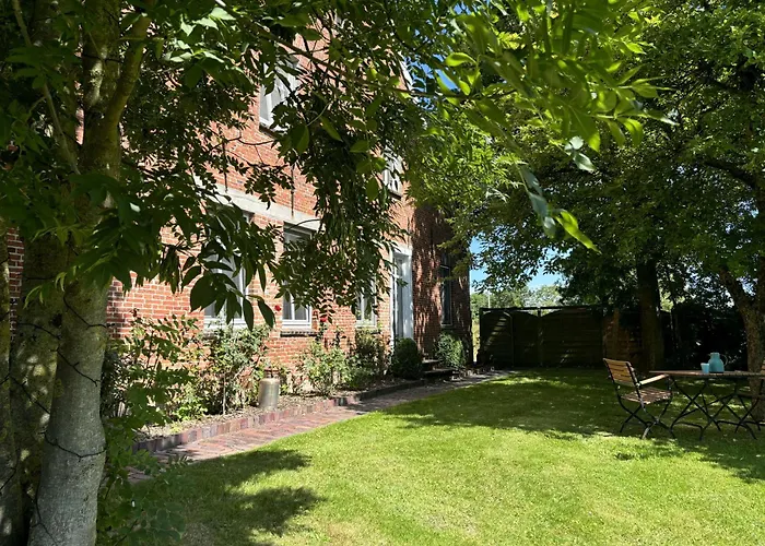 Gulfhof Butendiek - Luett Kostall 公寓 纽哈灵吉塞尔